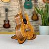 Homefunny Holz Klappbarer Musikinstrumentenständer Halter Stütze für X-förmige Ukulele/Mandoline/Violine