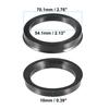 UXCELL 4Pcs 70.1mm To 54.1mm 56.6mm 57.1mm 60.1mm 63.5mm 65.1mm 66.1mm 67.1mm Car Tire Centering Hub Centric Rings Wheel