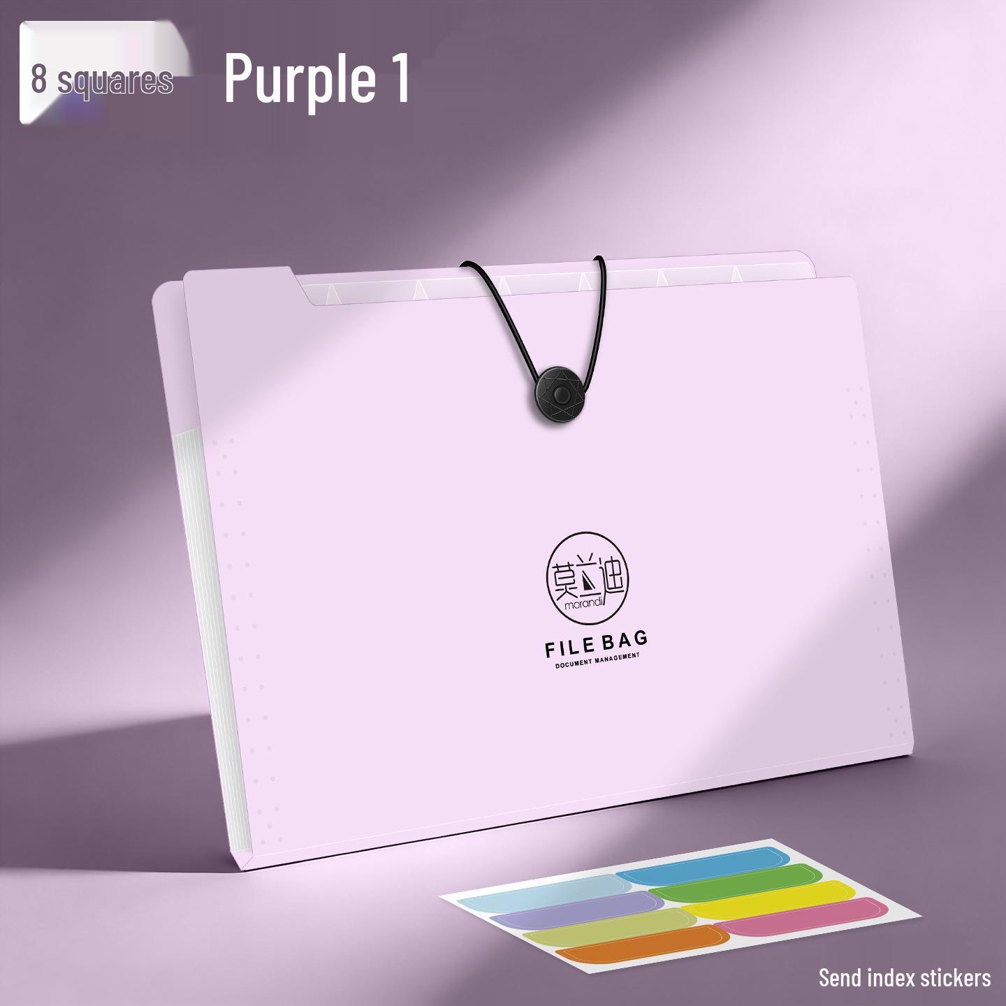 A4 Exam Accordion Folder: Multi-layer, Large Capacity Paper Storage Bag for Primary Students