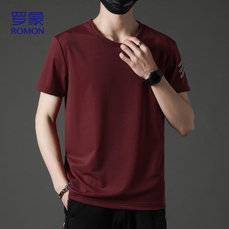ROMON Men's Ice Silk Quick Dry Sport T-Shirt