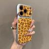 Luxury Seconds Change 17 Leopard Print Phone Case For iPhone 13 14 15 16 17 Pro Max Shockproof Bumber Cases Cover