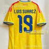 2026 Kolumbien Trikot Suarez Dias Hames Falcao Heim Spieler Edition Fußballtrikot