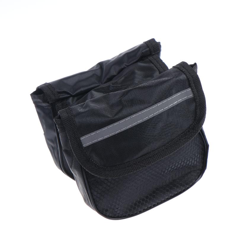 Bicycle Rainproof Front Frame Tube Bag Bike Double Shape Bag Mountain Bike Cycling Accessories Large Capacity Cycling Bag onesize
