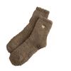 Women's Coral Velvet Socks Love Home Floor Socks Sleep Socks Half Velvet Women's Middle Socks Warm And Thick