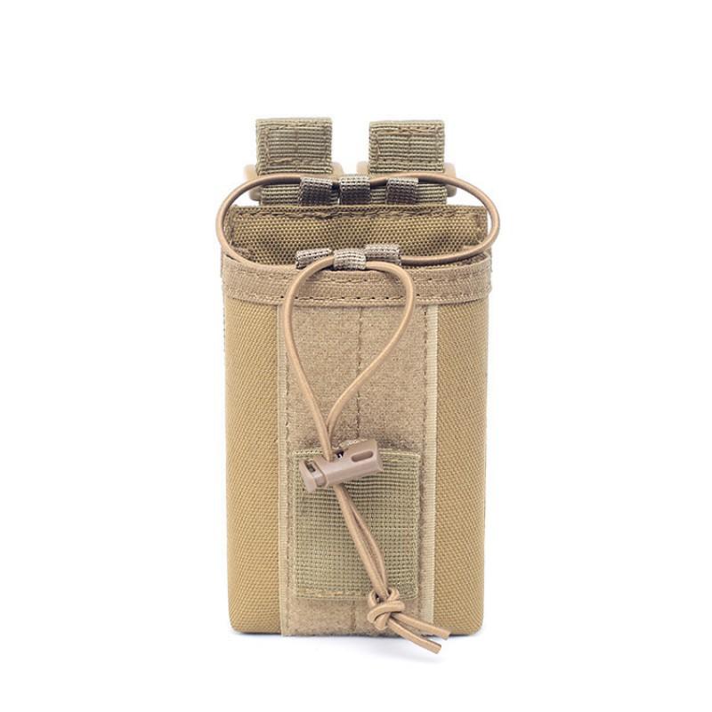 Outdoor Multifunctional Walkie-talkie Hanging Bag Molle Military Fans Sports Camouflage Accessory