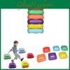 Rainbow River Stones Sensory Training Equipment Balance Training Children's Early Education Toy Stepping Stones