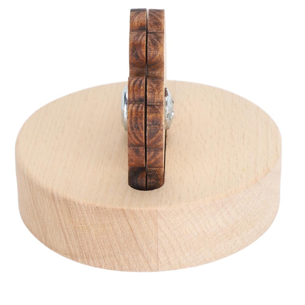 Brown Thread Cutter Beech Wood Sewing Tools Durable Yarn Cutting Tool  For Quilting