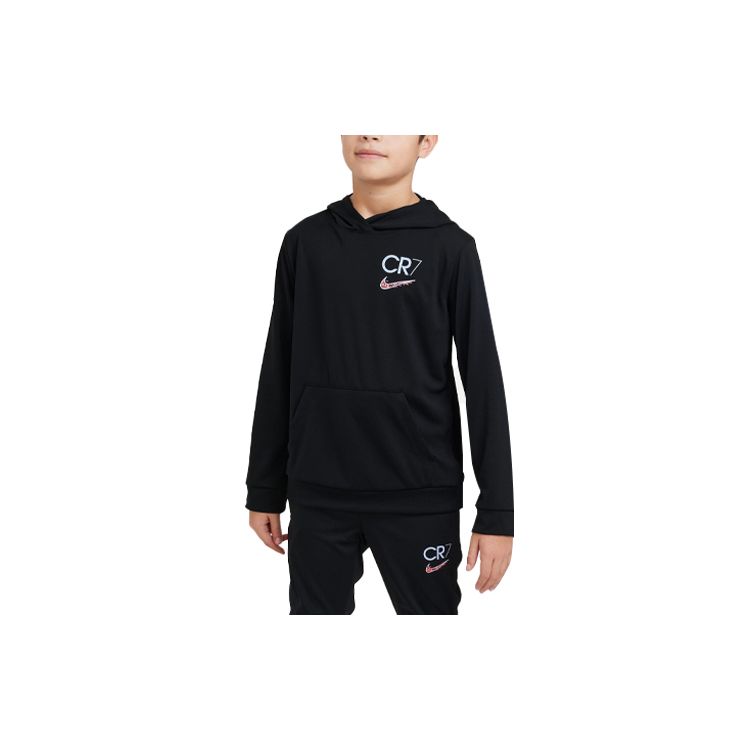 Nike Kids CR7 Dri-FIT Hoodie Black Big Kids DX5460-010 S