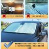 WAIROGA Toyota Harrier 60 Series Front Compatible with December 2013 May Car Windshield Sunshade with UV Sun and Includes Storage Bag for Easy No