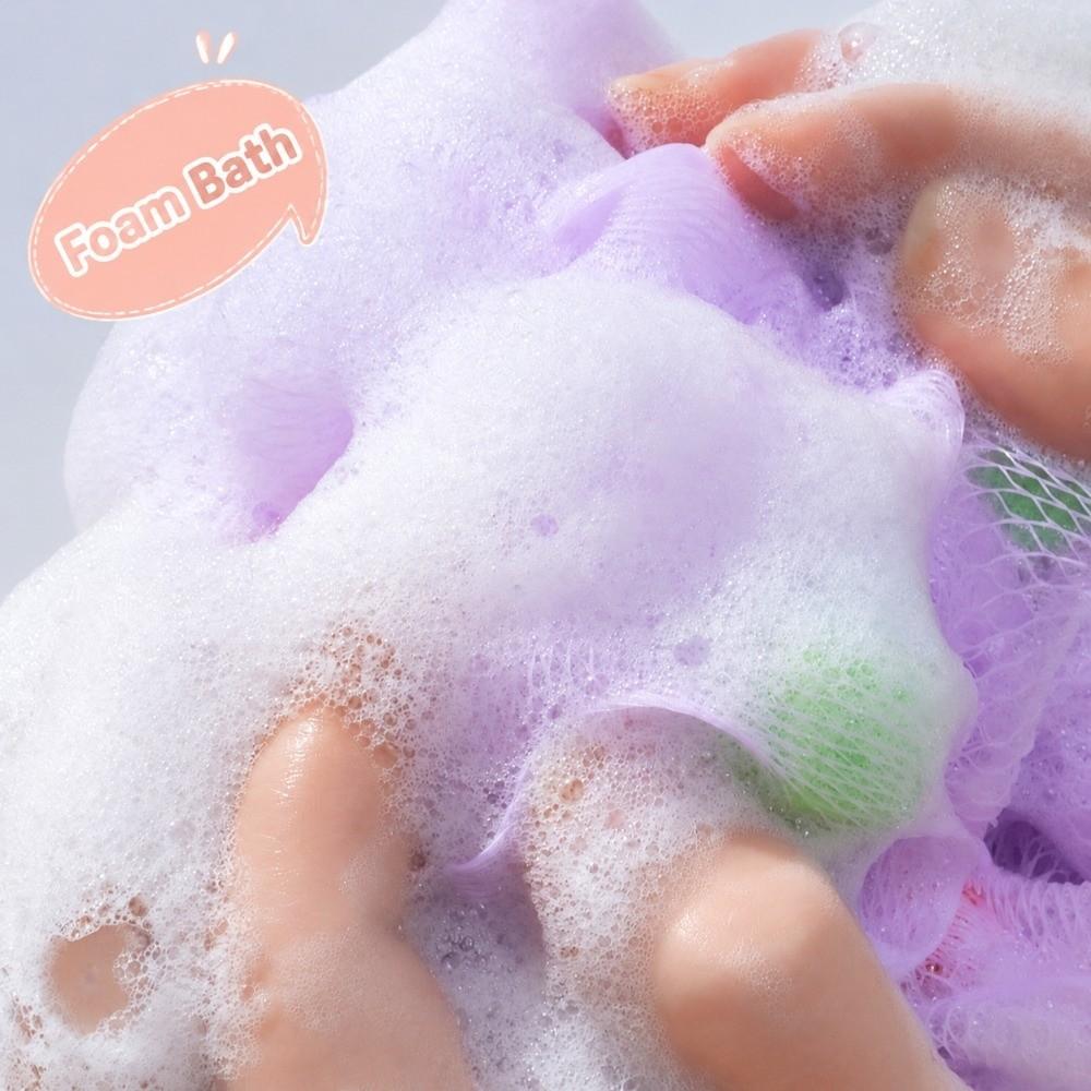 Ice Cream Design Bath Bubble Ball Simulation Cake Body Skin Cleaner Foaming Sponge Body Cleaning