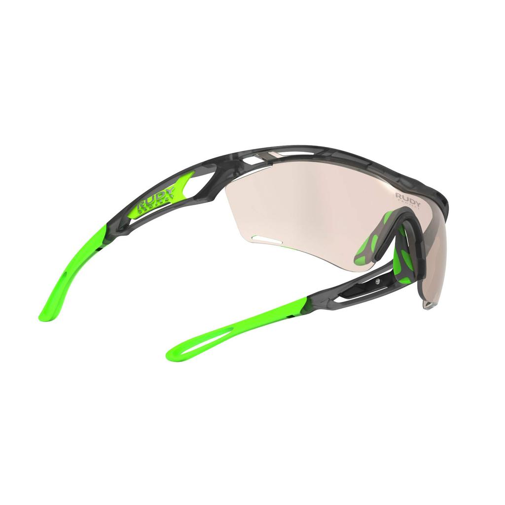 Rudy Project TRALYX SLIM Sports Sunglasses for Road and Features an Ice Graphite Frame with Impact X2 Photochromic Laser Brown Lenses Bikes, Cycling,