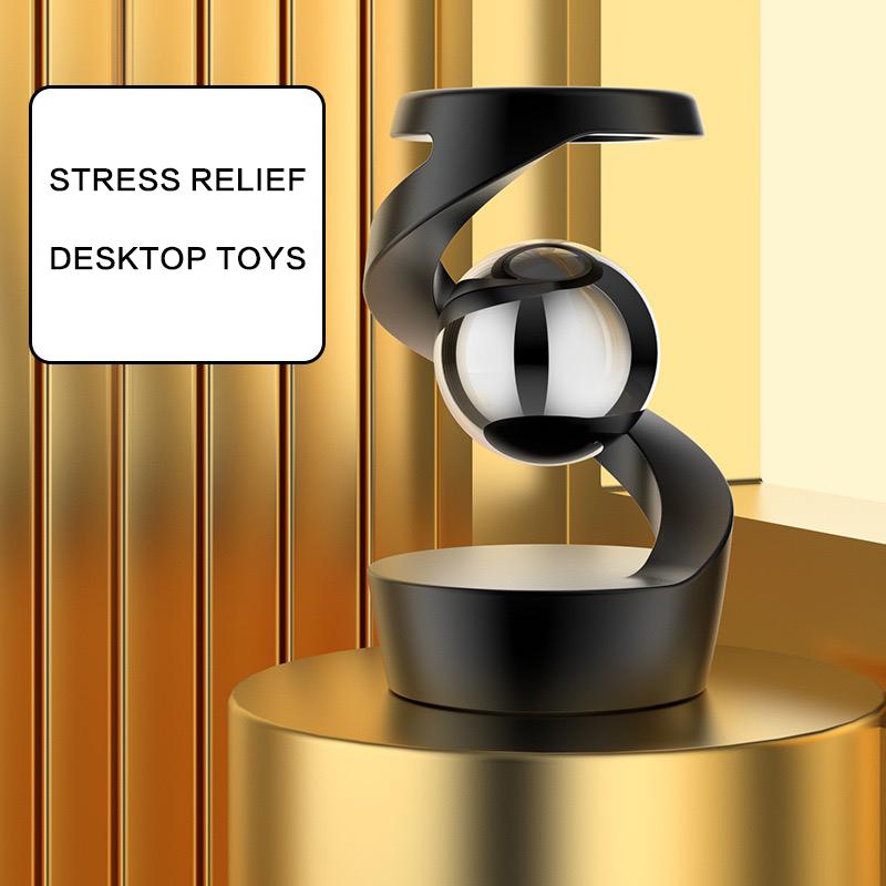 Gyroscope Flottant Jouet Anti-Stress Anti-Gravité Dynamique Jouet Anti-Stress de Bureau Jouet Flottant de Bureau Jouet Anti-Stress TDAH Jouet de Bureau