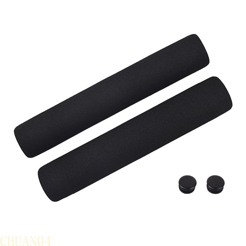 A1A2 1 Pair of Bike Handlebar Grips, Lightweight Sponge Foam Non-Slip Bicycles Handle Cover Sleeves for Mountain Bike Cycling