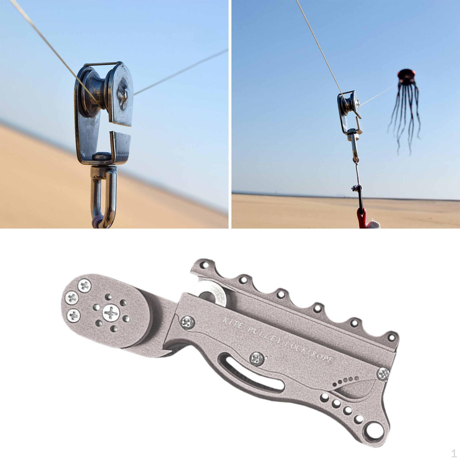 

Tensioner Reel Tool Lightweight Compact Portable,Sturdy, Flying Accessory Kite сірий колір