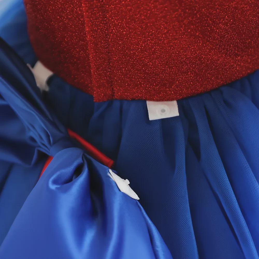 Black Spider Sequin Princess Puff Sleeve Cosplay Dress