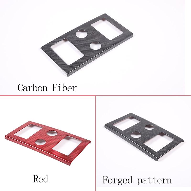 Real Carbon Fiber Car Center Control Shift Panel Frame Decorative Sticker For Range Rover Vogue L460 2025 2025 Car Accessories