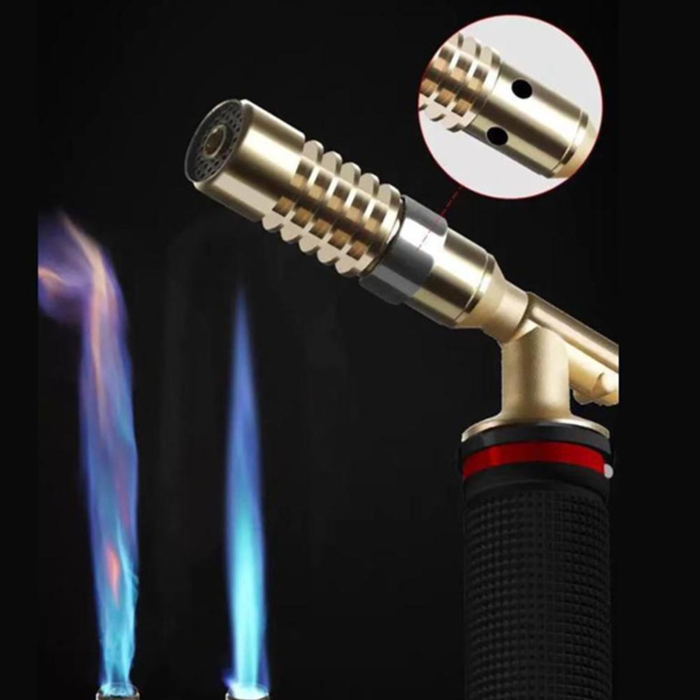 Liquefied Gas Welding Torch Kit With Hose Welding Gun Welding Equipment For Soldering Propane Cooking Portable Gas Torch Blower