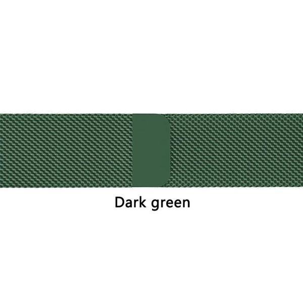 

Металлический ремешок для часов 45 мм, 44 мм, 42 мм, 41 мм, 40 мм, 38 мм для часов IOS серии 9/8/7/6/5/4/3/2/1 8, ультра регулируемый спортивный ремешок для часов из нержавеющей стали 42mm/44mm/45mm темно-зеленого