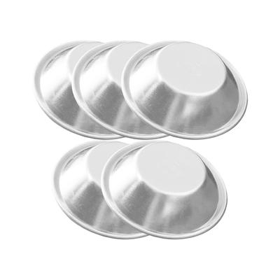 5 Stück Eiertörtchenform Klein Praktisch Aluminiumlegierung Backformen Geruchlos Multifunktionale Form Backwerkzeuge Konditorei