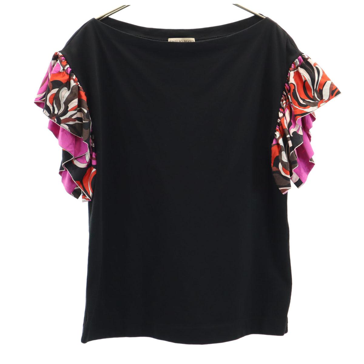 

Emilio Pucci Короткий рукав Размер XS черный Женский Б/у