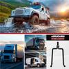 A34R E-Track Heavy Duty Shovel Hanger Tool Double J Hook Enclosed Trailer Track Accessories For Store Long Handled Tools