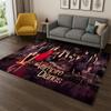 Covor The Vampire Diaries Damon Salvatore pentru Dormitor Sufragerie Canapea Cameră de Joacă Preș Decor Acasă, Covor pentru Zona Copiilor Antiderapant