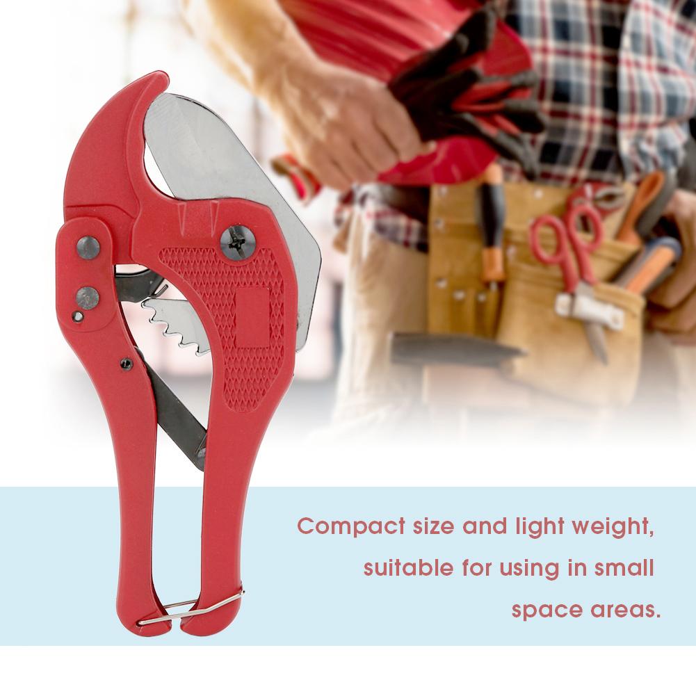 Portable Pipe Cutter Plastic Polythene PVC Pipe Rubber Neoprene Hose Cutter Steel Blade