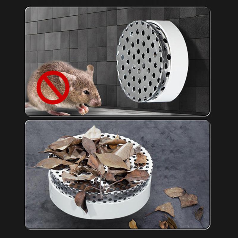 304 Stainless Steel Drain Cover Anti Clogging Hair Trap Removable Filter Screen for Bathroom Floor Universal Fit