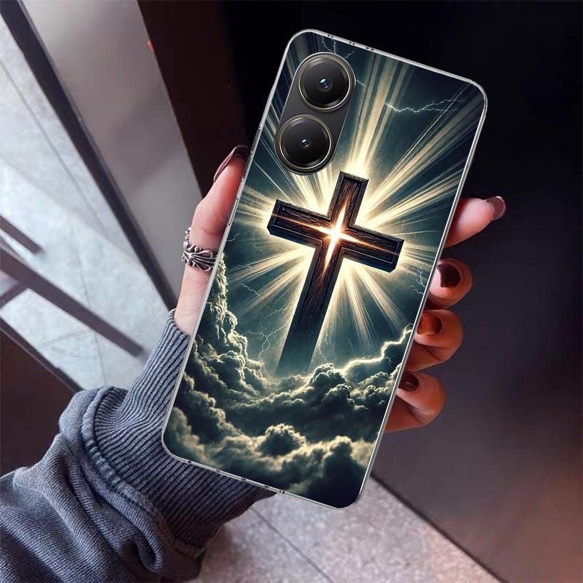

Jesus Bible Phone Case For Xiaomi Poco X5 X6 X7 Pro F7 Ultra M7 Redmi 15C 15 13C 13 12C 12 10 10C 10A 9 9C 9T 9A Cover Poco X3 X Redmi 10C