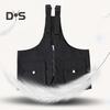 Summer Casual Waistcoat Bag Adjustable Shoulder Straps Solid Color Vest Bag Pockets Zipper Placket Outdoor Shoulder Backpack