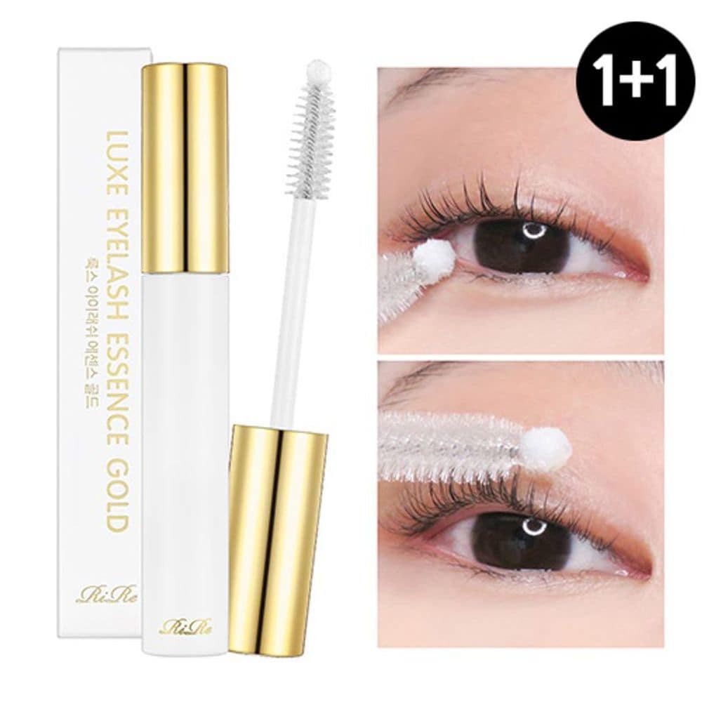 

1+1 RIRE Luxe Eyelash Essence Gold / Eyelash Nutrient, Transparent Mascara