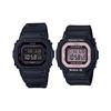 Unisex Pair Table Series Black Watch GW-B5600BC-1B&BGD-5000U-1BPR