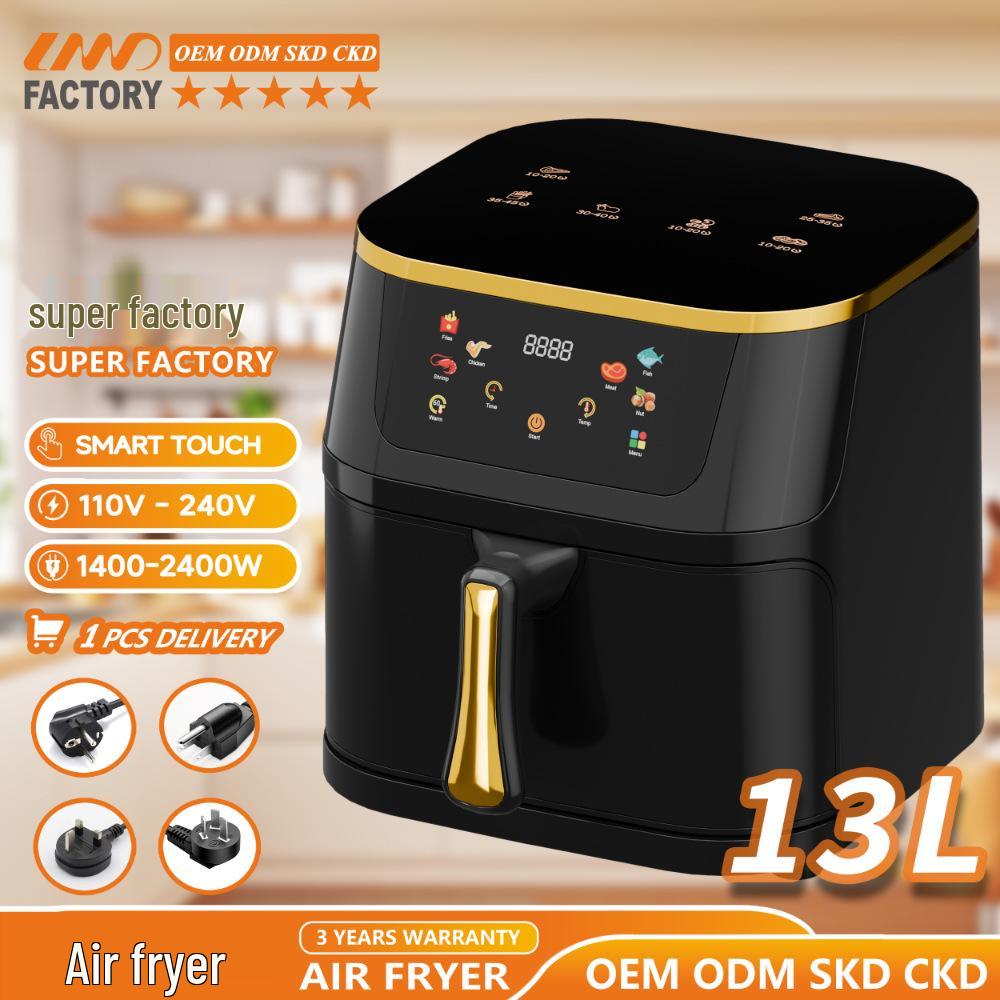 Export 13L Multifunction Air Fryer 2026 with Visual No-Flip Feature