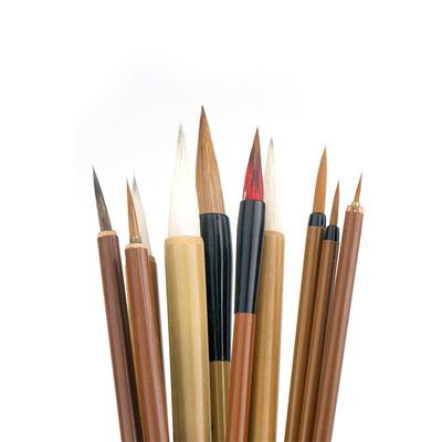 Chinese Painting Fine Brushwork Watercolor Brush Set Line Drawing Freehand Brushwork Weasel Hair Paint Brush Art Supplies for Beginner