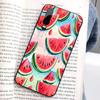 Fruit Watermelon Phone Case For Huawei Honor 10 Lite 9 20 7A 9X 30 50 60 70 Pro Plus Soft Silicone Cover