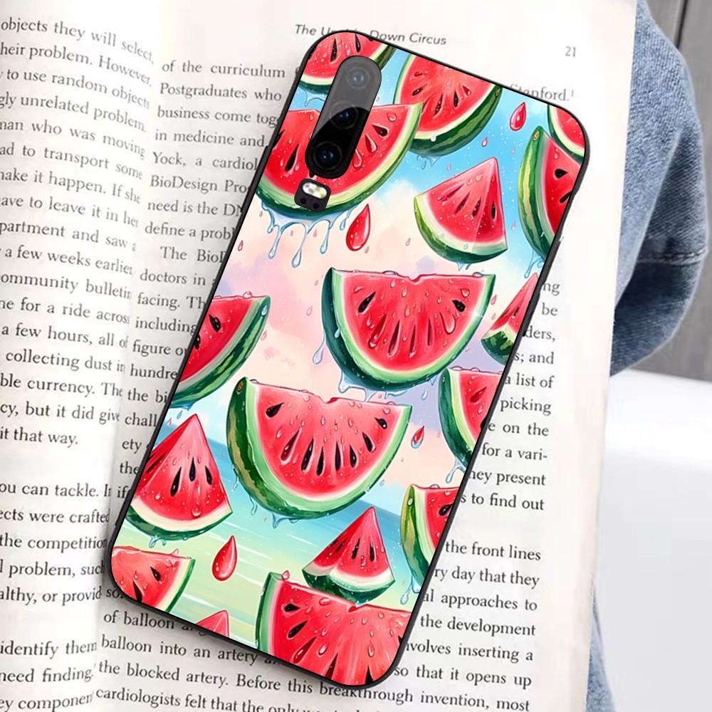 Fruit Watermelon Phone Case For Huawei Honor 10 Lite 9 20 7A 9X 30 50 60 70 Pro Plus Soft Silicone Cover
