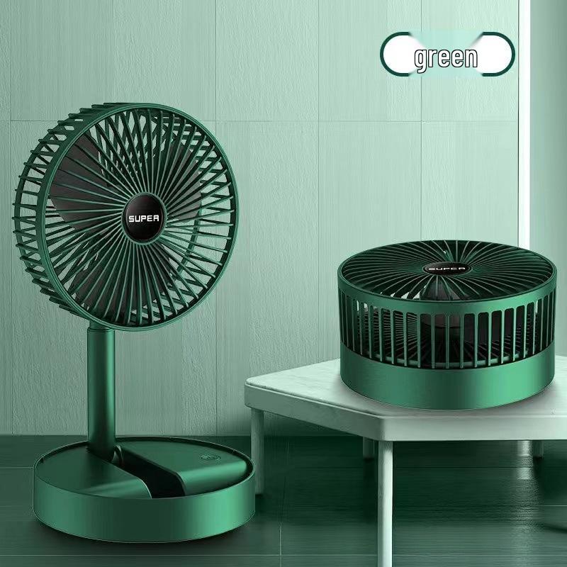 Compact Silent Foldable Desktop Fan for Home and Office 16.8 x 9.7 cm