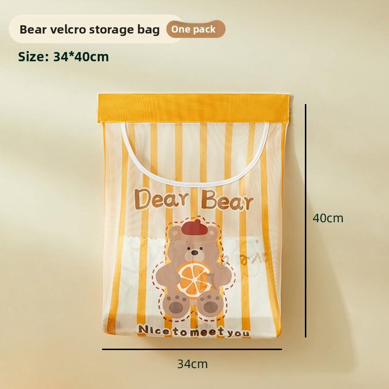 Wall Mounted Storage Bag Hanging Behind The Door