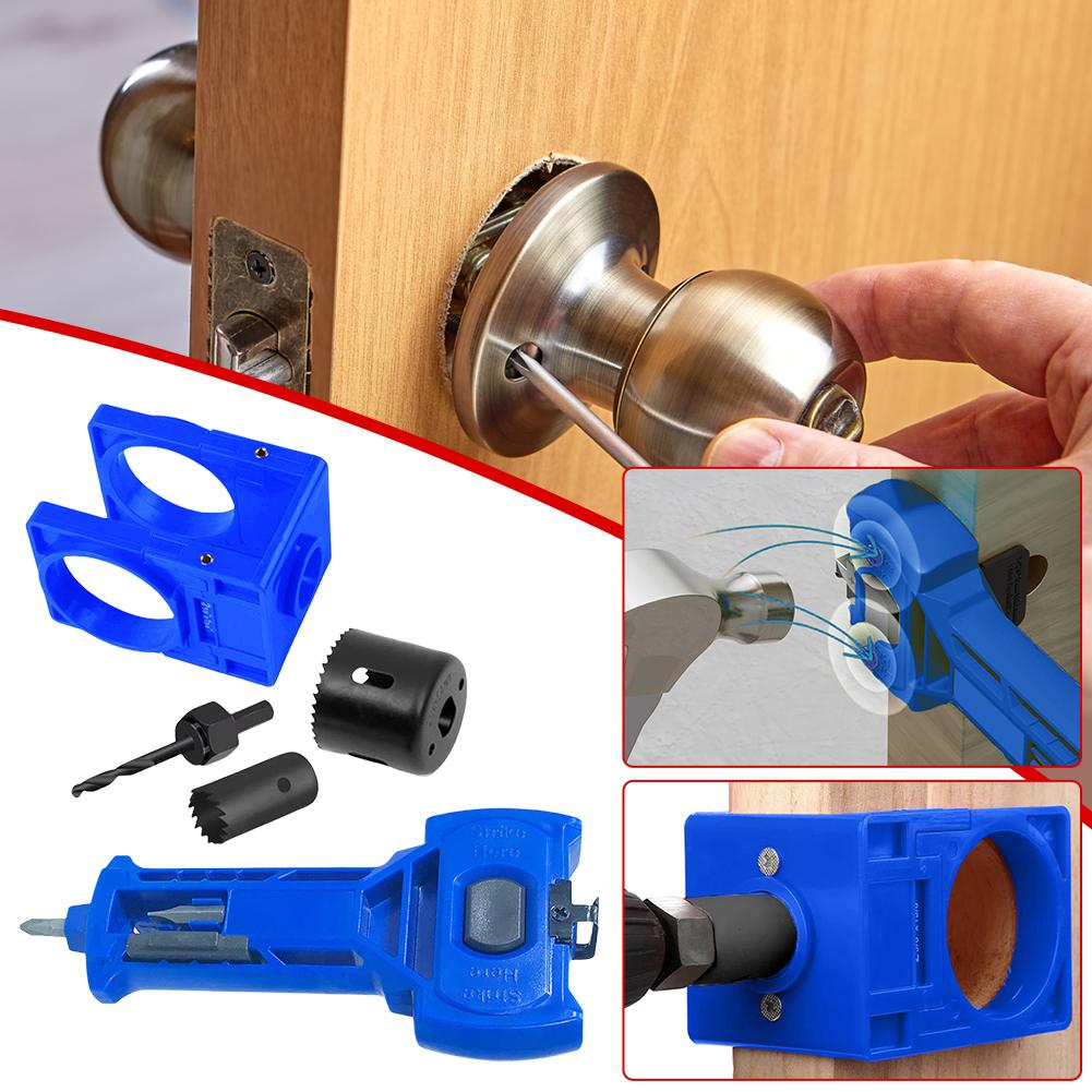 Door Latch Installation Kit Door Latch Mortise Tool Ball Lock Hole Opener for Accurate Chiseling and Scoring