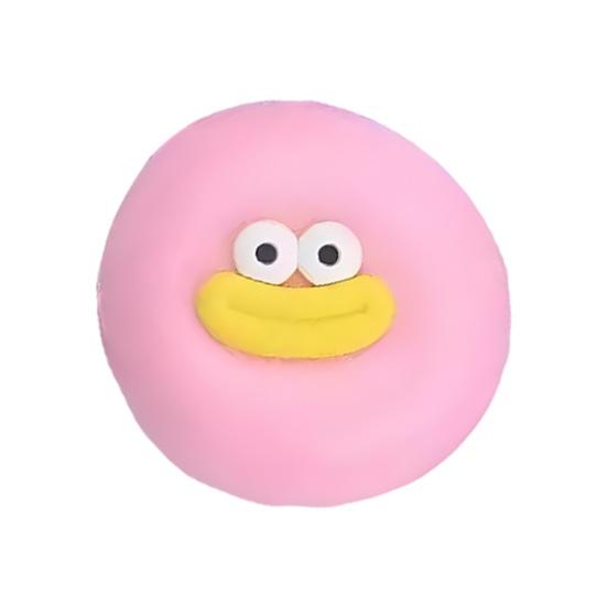 Kreslená hračka na mačkání baozi, pomalu se vracející, na uvolnění stresu, těstová kulička, fidget hračka, na úlevu od úzkosti, stresový míček, knedlíček, mačkací senzorická hračka