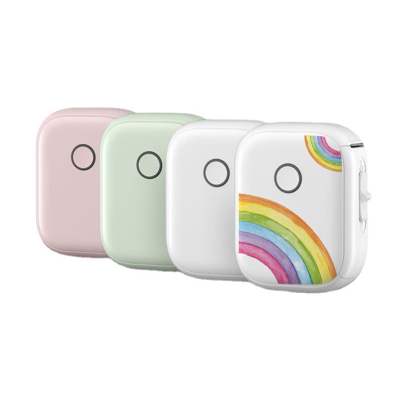 Yin Xiaoqian P12 Mini Bluetooth Impressora Térmica de Etiquetas - Portátil, Fofa, Impressora de Mão para Uso Doméstico