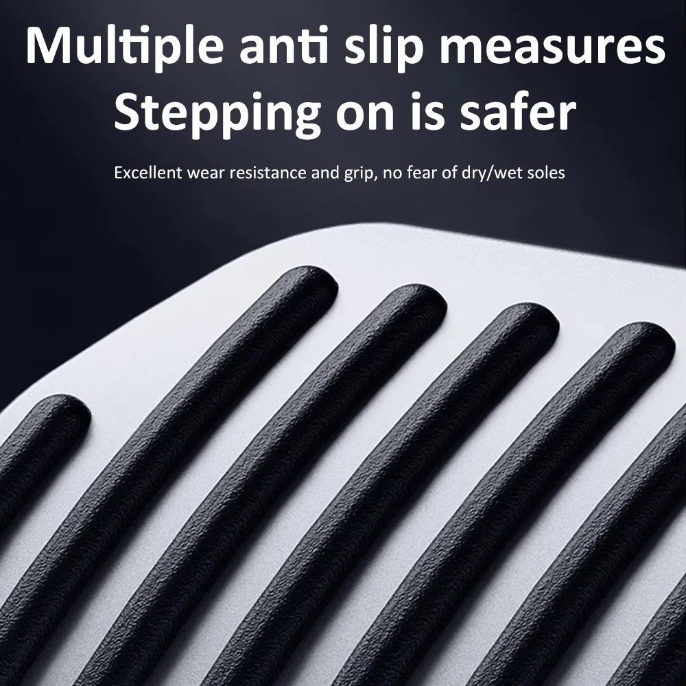 For Nissan Qashqai J12 2024 2024 2024 Stainless Steel Car Foot Pedals Brake Non-slip No Drilling Alloy Covers Parts Accessories
