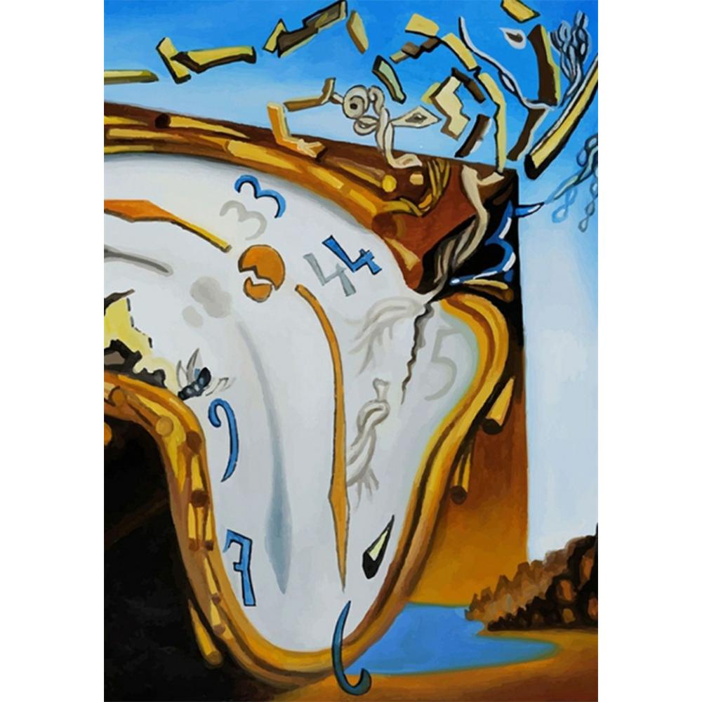 Surrealism Famous Artwork By Salvador Dali 5D DIY Art Diamond Painting Cross Stitch Pattern Pictures Mosaic Embroidery Home Deco