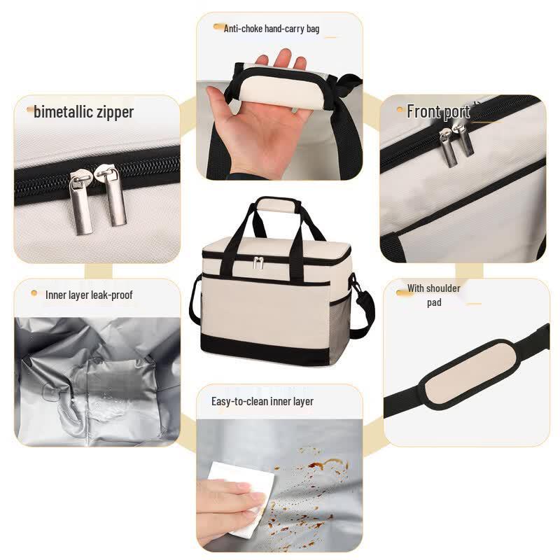Tiemuyun Outdoor Portable Camping Cooler Bag