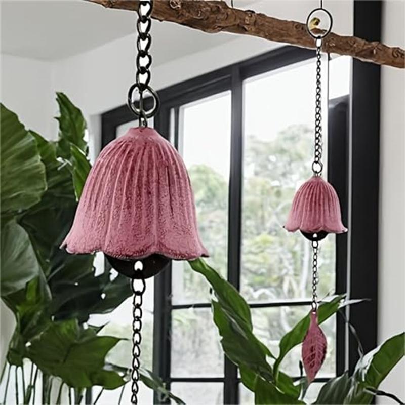 Cast Iron Wind Chime Metal Hanging Wind Bell Balcony Outdoor Garden Decorations