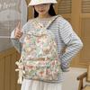 School Bag Female Junior High School College Student Small Fresh Cute Backpack Large Capacity High School Student Backpack Travel Backpack