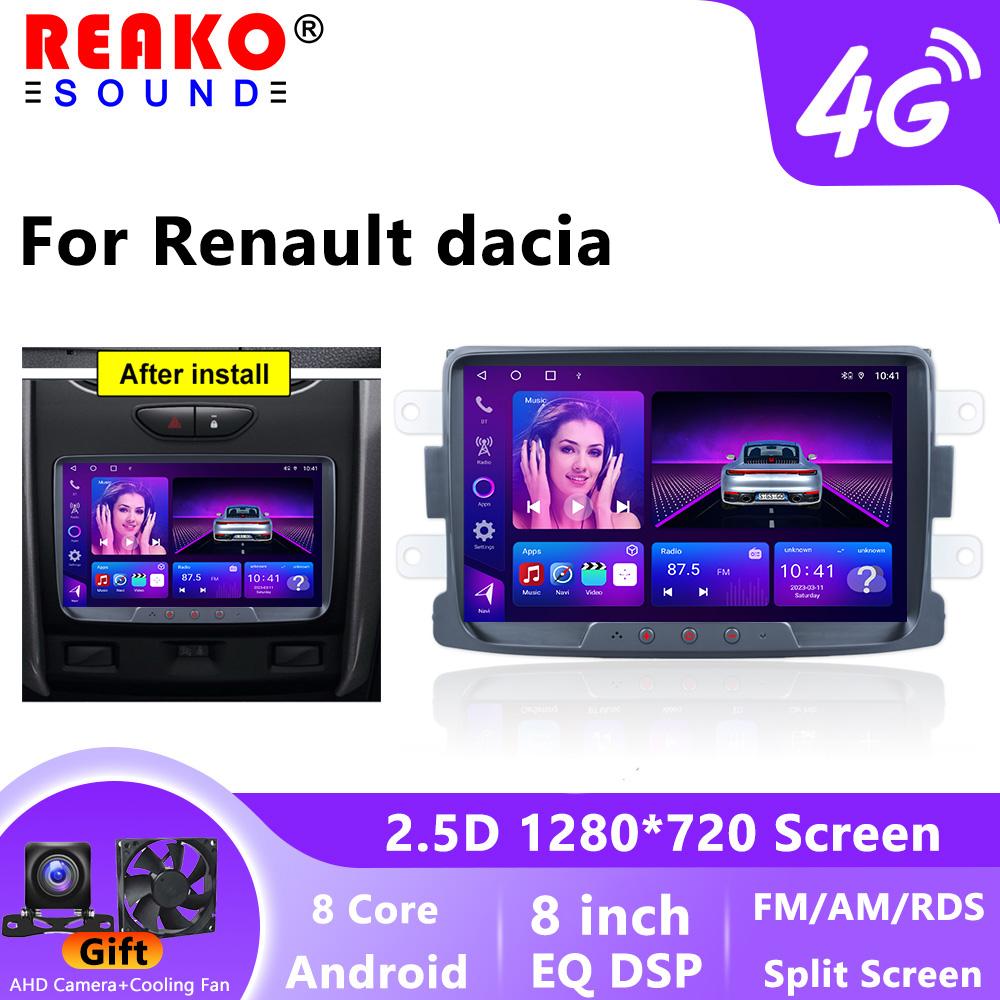 Přehrávač do auta Pro autorádio Renault Autorádio Android Rádio do auta Autorádio do auta Stereo do auta MP5 GPS Link na zrcátko Pohled zezadu BT FM