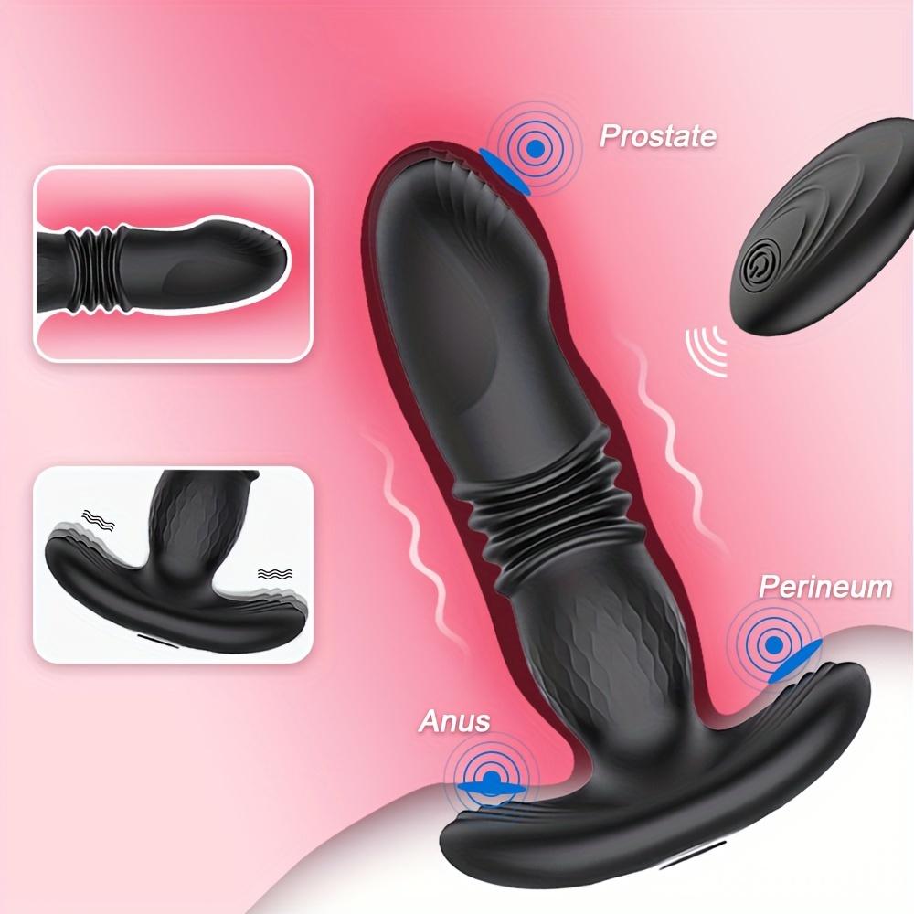 Telescopic Vibrating Butt Plug Anal APP Vibrator Wireless Remote Sex Toys for Women Ass Anal Dildo Prostate Massager Buttplug