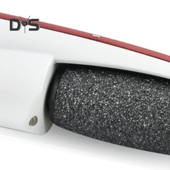 Electric Callus Remover 2-Speed Foot File for Dead Skin Hard & Cracked Heels Portable Pedicure Tool with 360 Degrees Roller Heads