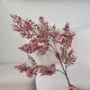 Wabi-Sabi Style Oil Painting Green Plant Ornaments: Floral Art Decoration & Photography Props